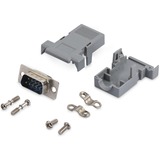 StarTech.com Assembled DB9 Male Solder D-SUB Connector with Plastic Backshell