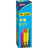 Avery%26reg%3B+Pen-Style+Fluorescent+Highlighters