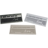 KeyTronicEMS E03601P15PK Keyboard - PS/2 - 104 Keys - Beige - Pack of 5 - OEM