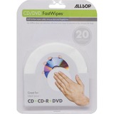 Allsop 50100 CD/DVD Fast Wipe