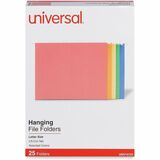 Universal+Recycled+Assorted+Bright+Color+Hanging+File+Folder
