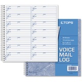 TOP44165 - TOPS Voice Message Log Book