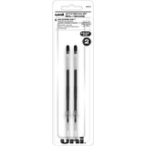 uni Jetstream RT Ballpoint Pen Refills - 1 mm, Medium Point - Black Ink - Super Ink, Water Resistant Ink, Fade Resistant, Fraud Resistant - 2 / Pack