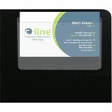 C-Line+Self-adhesive+Business+Card+Holders