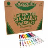 CYO588211 - Crayola 10-Color Ultra-Clean Washable Marker C...