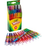 Crayola Mini Twistables Crayons - Clear - 24 / Set