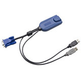 Raritan Dominion KX II KVM Cable - HD-15 Male Video, Type A Male USB - RJ-45 Female Network