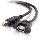 Cables To Go USB 2.0 Panel Mount Cable