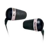 KOSS PLUG07 KOSS EAR BUD HEADPHONE BLACK 021299147573  