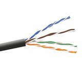 Belkin Cat.5e Horizontal UTP Bulk Cable (Bare wire) - 1000ft - Black