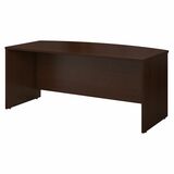 Bush+Business+Furniture+Series+C+72W+Bow+Front+Desk+Shell+in+Mocha+Cherry