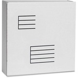 Test Corrugated Mailing Box - External Dimensions: 12.3" Width x 3.9" Depth x 12" Height - 200 lb - White - For Document, Multipurpose - Recycled