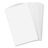 Hilroy Scratch Pad - 96 Sheets - Plain - 5" x 8" - White Paper - 10 / Pack