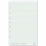 Day-Timer Day-Timer Undated Multi-Purpose Lined Sheets - 5 1/2" x 8 1/2" Sheet Size - White - 2 / Pack