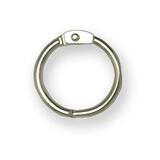 Acme United Loose-Leaf Ring - 0.75" (19.05 mm) Diameter - Round - Nickel Plated - 100 / Box