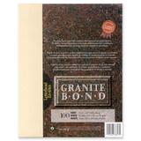 First Base Granite Bond Laser Paper - Letter - 8 1/2" x 11" - 24 lb Basis Weight - 100 / Pack - Acid-free, Lignin-free