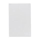 Quartet Newsprint Flip Chart Easel Pad - 50 Sheets - Plain - 20" x 30" - Punched - 1 Each