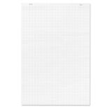 Quartet Graph Bond Flip Chart Easel Pad - 50 Sheets - 24" x 36" - Punched - Recycled - 1 Each