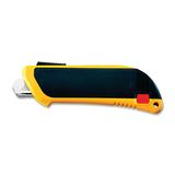 Olfa Flex-Guard Safety Knife - Refillable - Yellow, Black - 1 Each