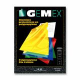 Gemex Legal Storage Folder - 8 1/2" x 14" - Clear - 10 / Pack