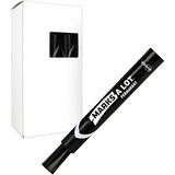 Avery Marks-A-Lot Permanent Chisel Tip Marker, Large - Chisel Marker Point Style - Black - 1 Each
