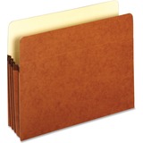 Pendaflex Letter Recycled File Pocket - 8 1/2" x 11" - 3 1/2" Expansion - Top Tab Location - Redrope - 10% Recycled - 1 Each