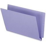 Pendaflex Legal Recycled End Tab File Folder - 3/4" Expansion - Purple - 10% Recycled - 50 / Box