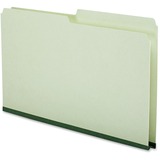 Pendaflex Legal Recycled Top Tab File Folder - 8 1/2" x 14" - Pressboard - Green - 30% Recycled - 50 / Box