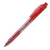 Schwan-STABILO Liner 308 Retractable Ballpoint Pen - Medium Pen Point - Retractable - Red - Stainless Steel Tip - 1 Each