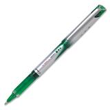 VBall Grip Rolling Ball Pen - Extra Fine Pen Point - 0.7 mm Pen Point Size - Green - Clear Barrel - 1 Each