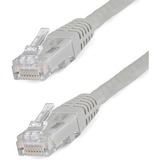 StarTech.com 1ft CAT6 Ethernet Cable - Gray Molded Gigabit - 100W PoE UTP 650MHz - Category 6 Patch Cord UL Certified Wiring/TIA