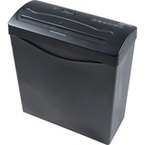 Royal Compact Deskside Shredder - Cross Cut - 6 Per Pass - for shredding Staples, Credit Card, Paper - 0.2" x 1.4" Shred Size - 3.05 m/min - 8.8" Throat - 2 Minute Run Time - 25 Minute Cool Down Time - 5.68 L Wastebin Capacity - 248.32 W - Black