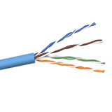 Belkin Cat.5e UTP Direct Burial Cable - Bare Wire - Bare Wire - 1000ft - Blue