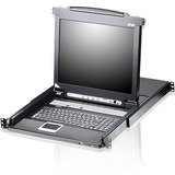 Aten Slideaway CL5716 19" LCD Console with 16-Port KVMP Switch