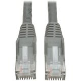 Eaton Tripp Lite Series Cat6 Gigabit Snagless Molded (UTP) Ethernet Cable (RJ45 M/M), PoE, Gray, 20 ft. (6.09 m)