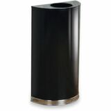 Rubbermaid+Commercial+12+Gallon+Half+Round+Steel+Receptacle