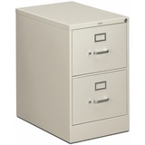 HON 310 H312C File Cabinet - 18.3" x 26.5" x 29" - 2 Drawer(s) - Finish: Light Gray