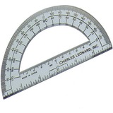 LEO77106 - CLI 6" Open Center Protractor