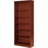 Lorell Panel End Hardwood Veneer Bookcase