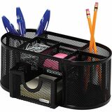 ROL1746466 - Rolodex Mesh Oval Pencil Cup