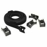 APC Toolless Hook and Loop Cable Manager - Cable Bundler - Black - 10 - TAA Compliant