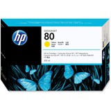 HP 80 (C4848A) Original Inkjet Ink Cartridge - Single Pack - Yellow - 1 Each - 4400 Pages