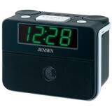 Jensen JCR-255 Clock Radios Am/fm Digital Dual Alarm Clock Radio With Under Pillow Vibrator Jcr255 077283955518