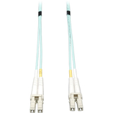 Tripp Lite by Eaton 10Gb Duplex Multimode 50/125 OM3 LSZH Fiber Patch Cable (LC/LC) - Aqua 25M (82 ft.)