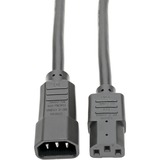 Tripp Lite 6ft Power Cord Extension Cable C14 to C13 Heavy Duty 15A 14AWG 6' - 250V AC - 15A - 1.83m