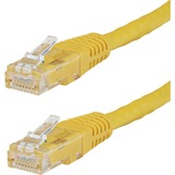 StarTech.com+4ft+CAT6+Ethernet+Cable+-+Yellow+Molded+Gigabit+-+100W+PoE+UTP+650MHz+-+Category+6+Patch+Cord+UL+Certified+Wiring%2FTIA