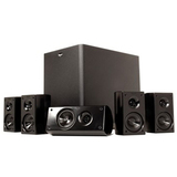 Klipsch 5.1 Speaker System - Satin Black, Black