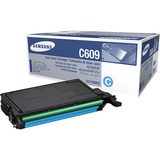 Samsung CLT-C609S Toner Cartridge - Laser - 7000 Pages - Cyan - 1 Each