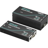 Black Box Wizard KVM Extender - Dual VGA, PS/2, RS232, Dual-Access, CATx
