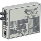 Black Box FlexPoint T1/E1 to Fiber Line Driver, Single-Mode, 28 km, ST
